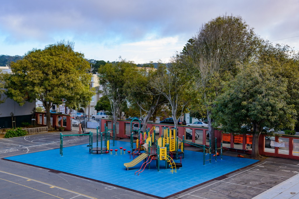 Alamo's play structure